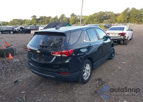 2024 Chevrolet Equinox Lt из США, поврежденный, VIN 3GNAXUEG9RL368469